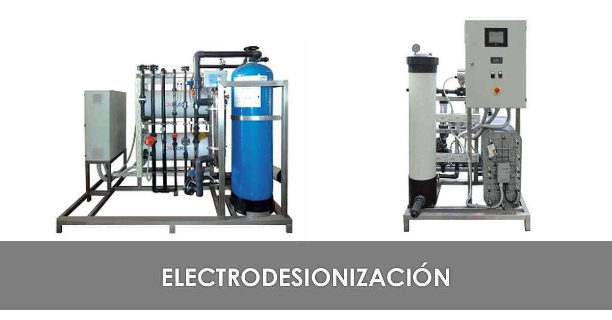 Electrodesionizacion