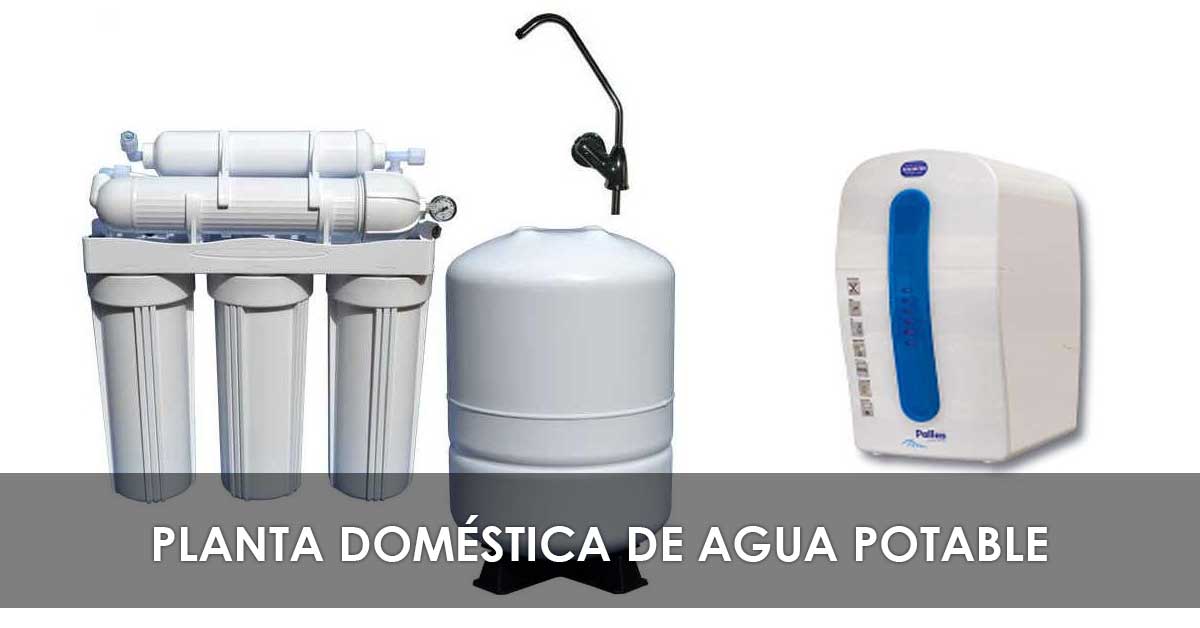 Planta doméstica de agua potable